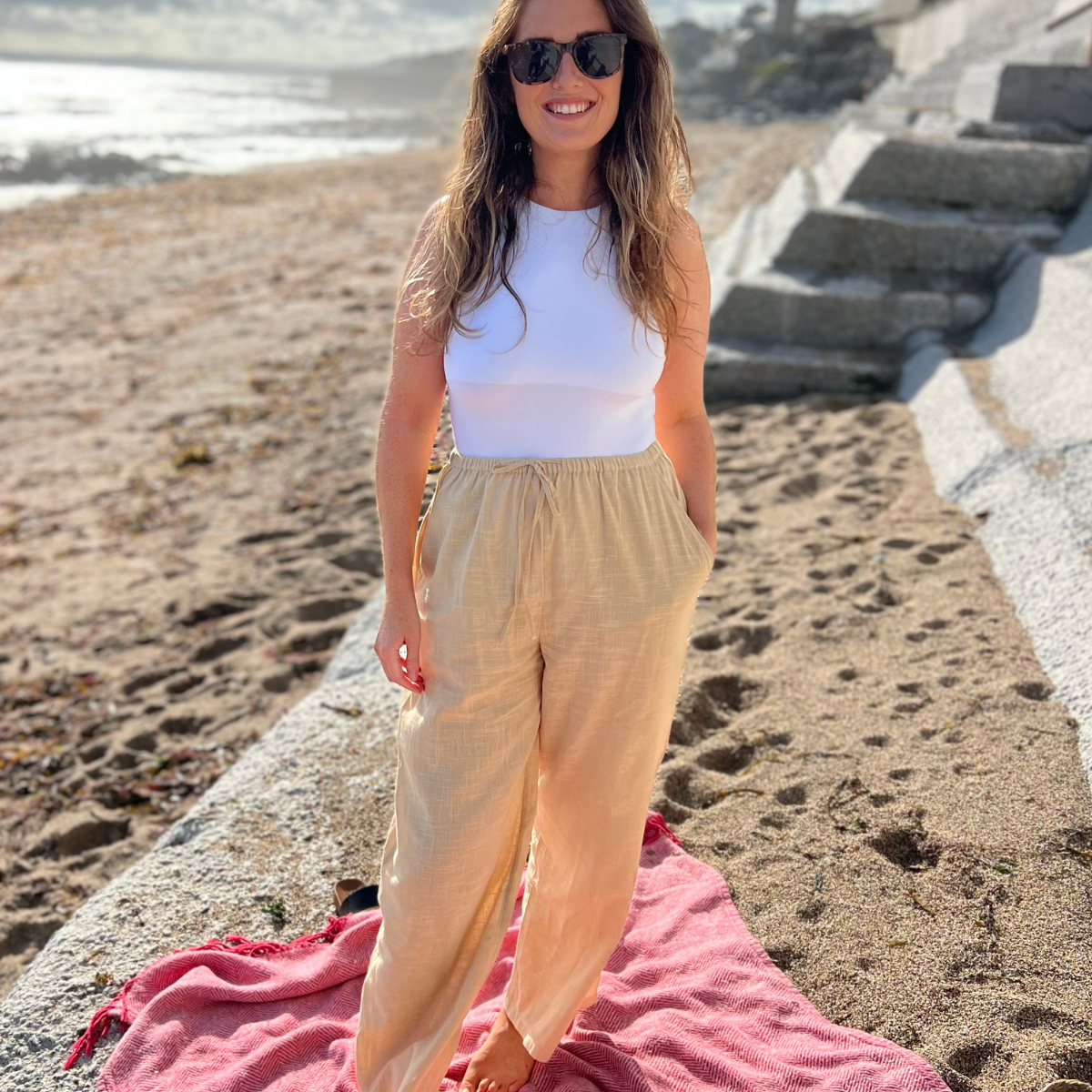 Ivy - Summer Trouser - Sand