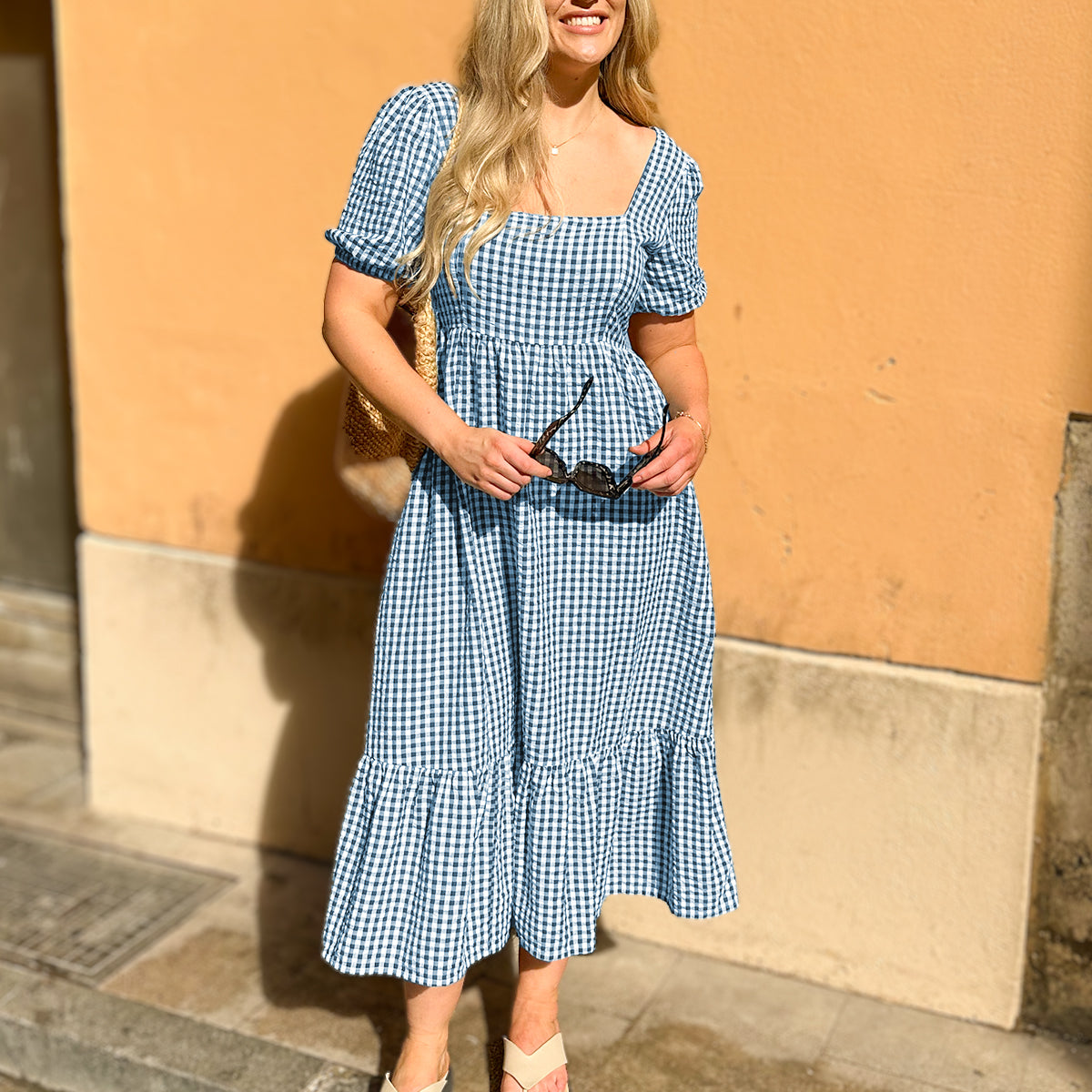 Hadley Gingam dress