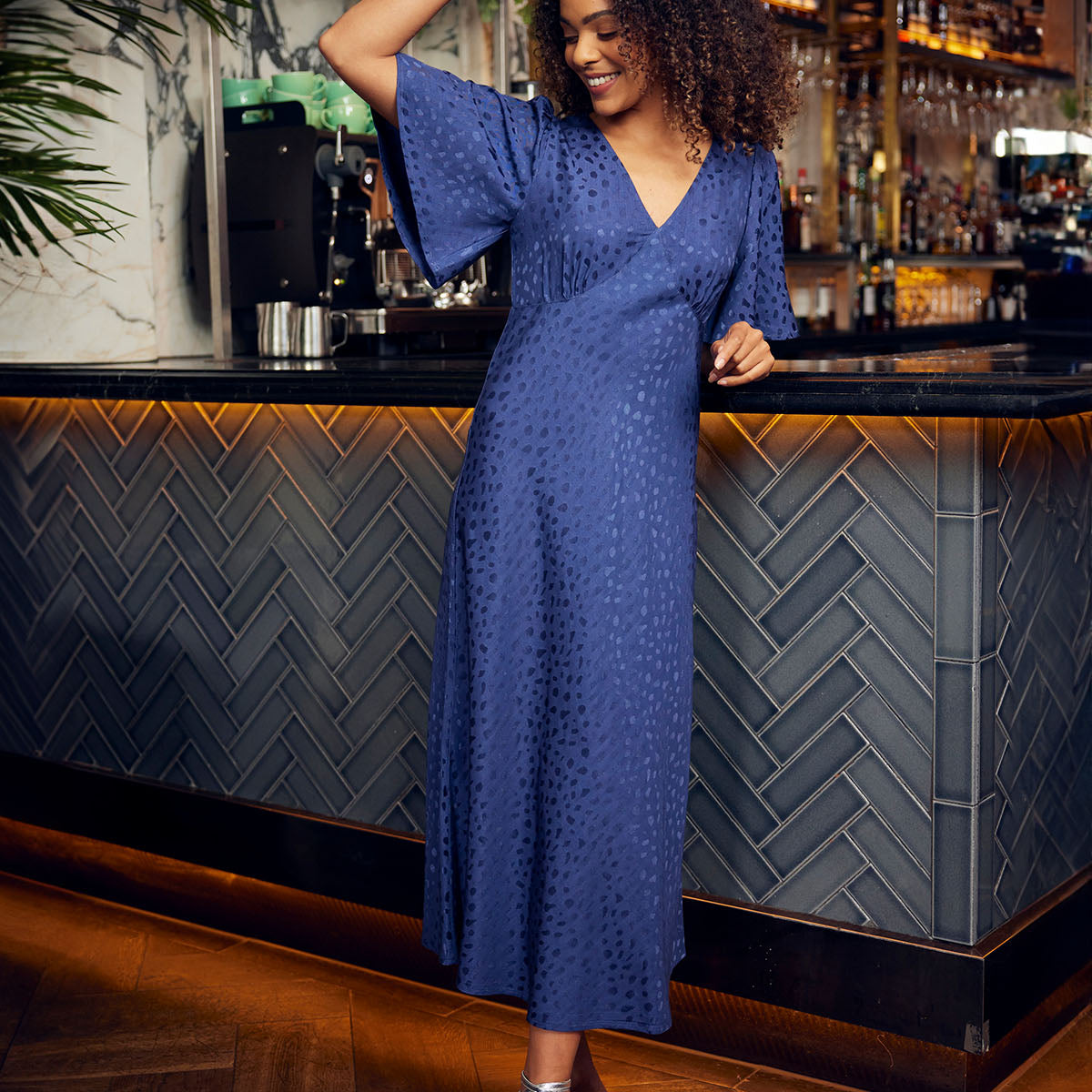Logan Satin Dress