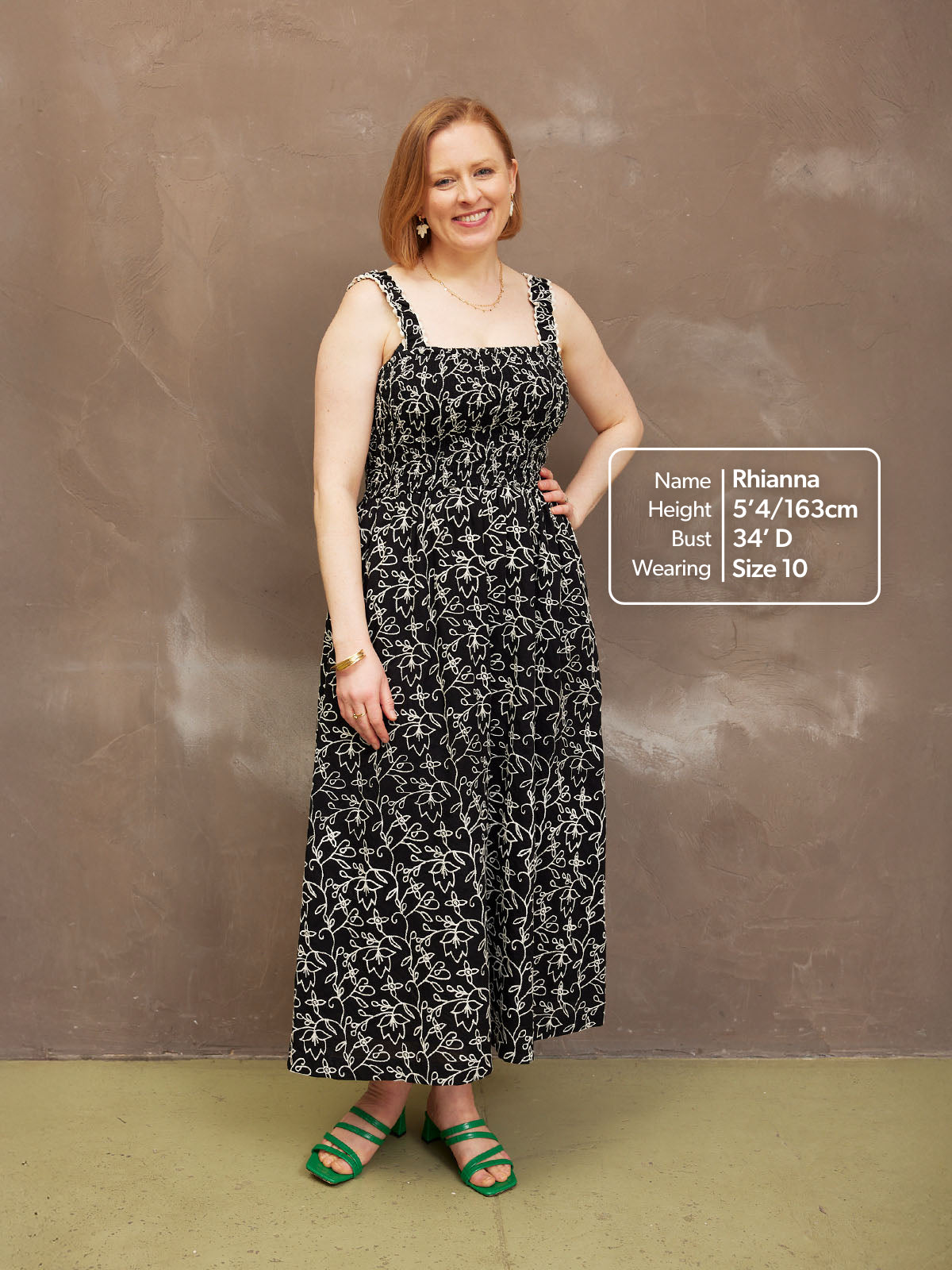 Fleur Embroidered Dress