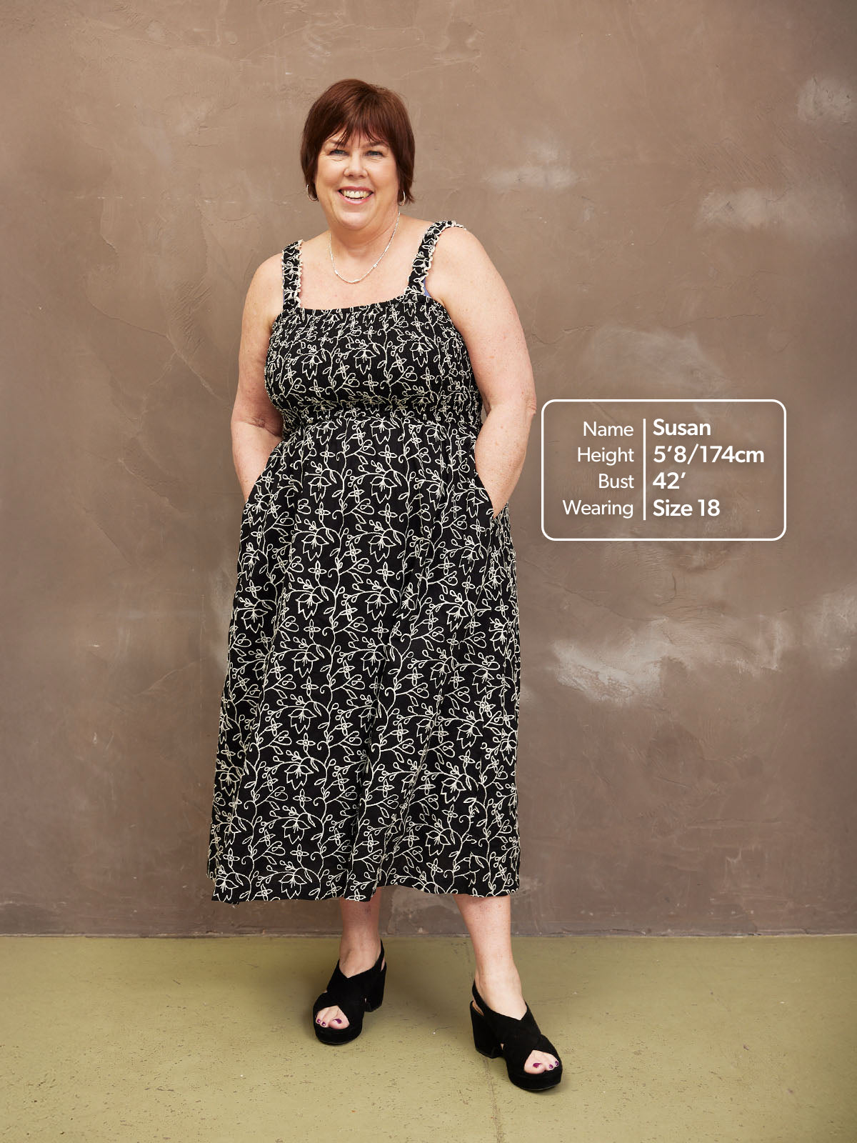 Fleur Embroidered Dress