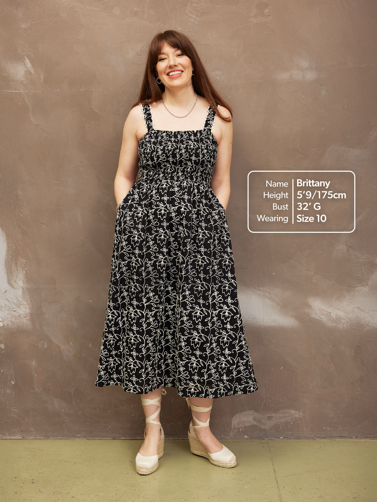 Fleur Embroidered Dress