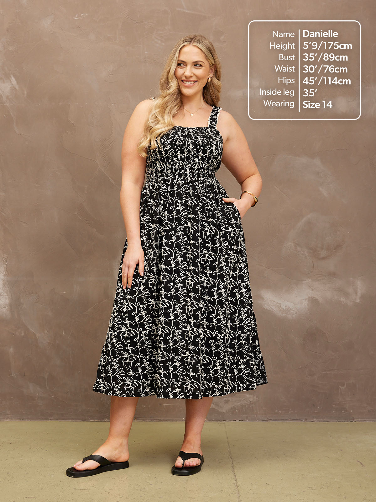 Fleur Embroidered Dress