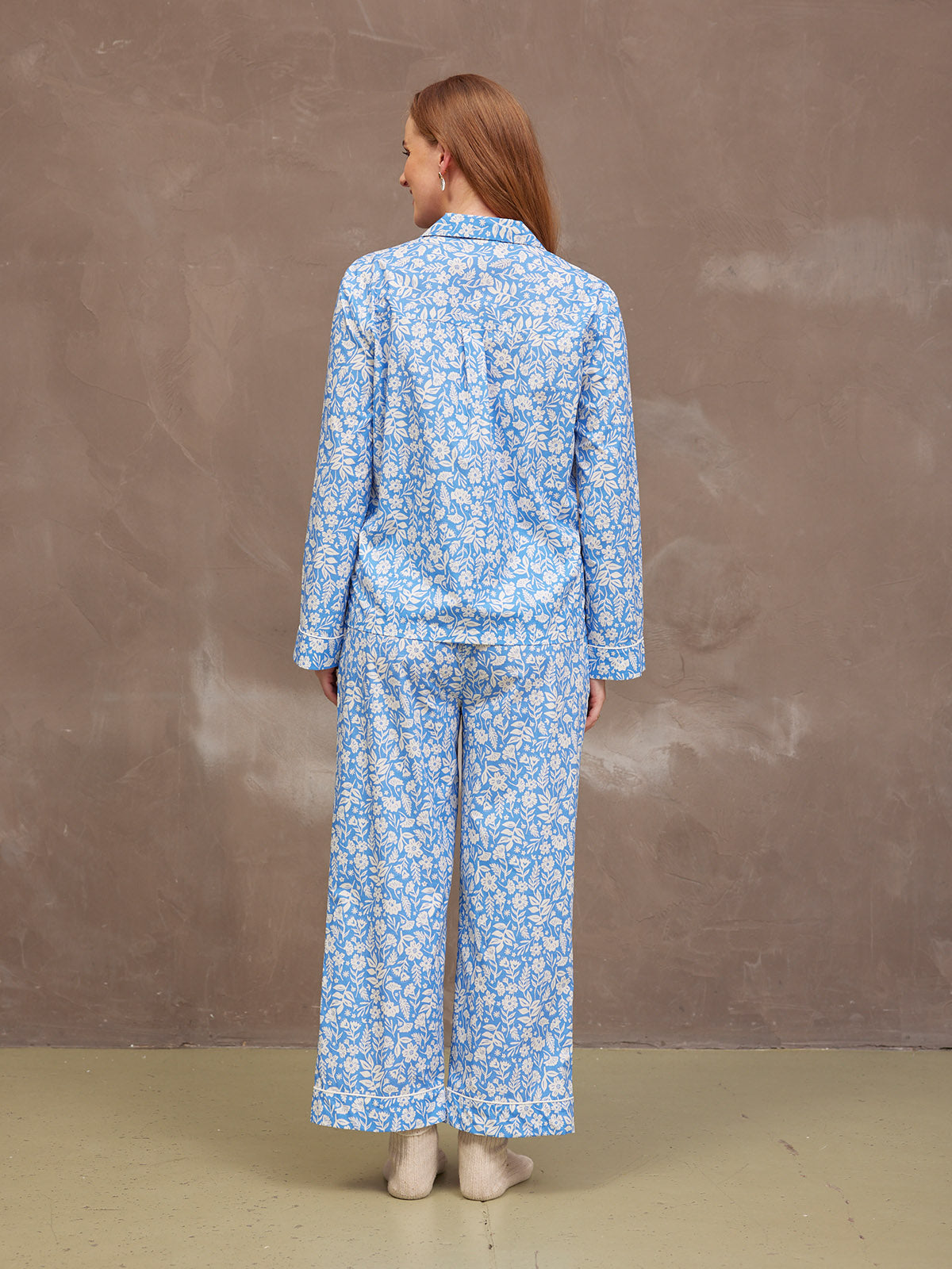 Rosie Pyjamas - Blue Floral Print