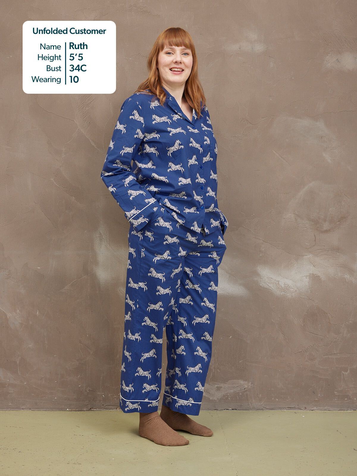 Rosie Pyjamas - Zebra Print