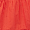 Georgie Cotton Summer Dress - Red