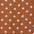 Camilla Shirt Dress - Brown & White Spot Print