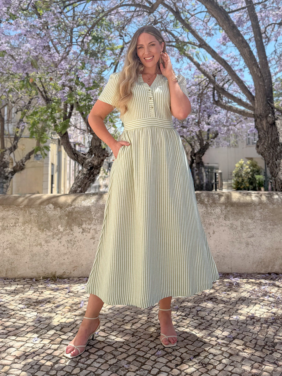 Diana Stripe Dress