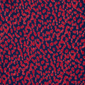 Julia Shirt Dress - Red & Navy Painted Spot Print