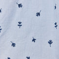 Sandra Embroidered Stripe Shirt - Blue & White