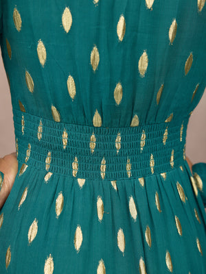 _0002s_0004_C26-Loulou-V-Neck-Long-Sleeve-Lurex-Dress-Teal-Gold-DETAIL-04.jpg
