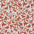 Vera Midi Dress - Terracotta & Ecru Floral Print