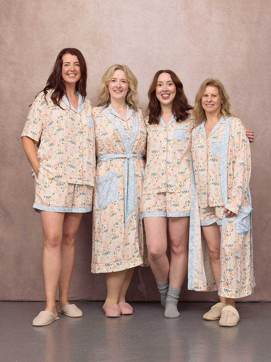 Mya Pyjama Short Set - Mixed Floral