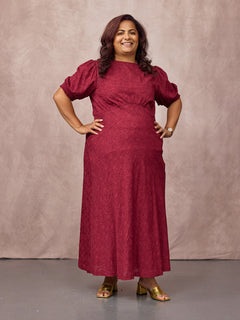 Natasha wears size 18 Regular