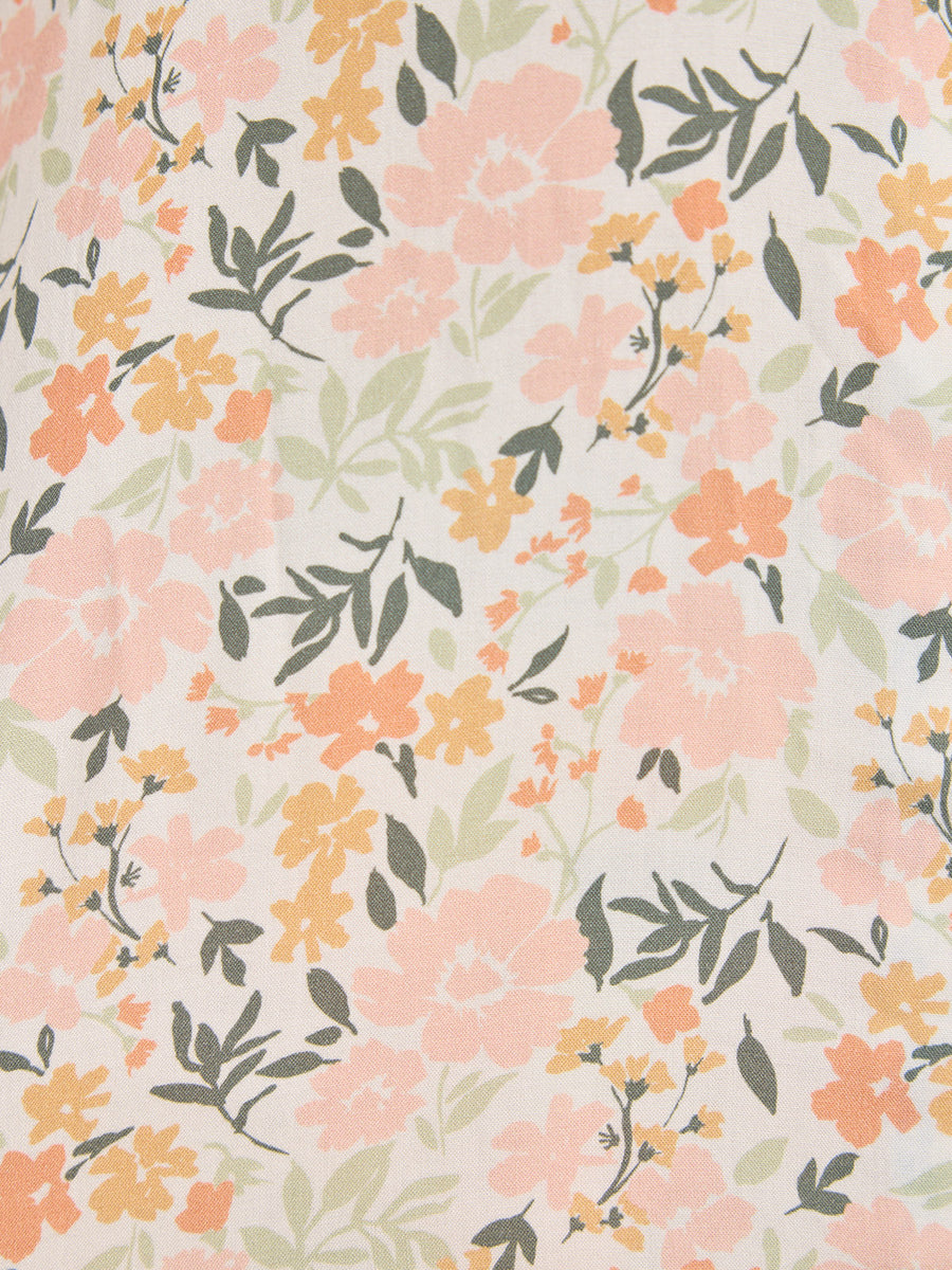 Peggy Long Sleeve Robe - Mixed Floral