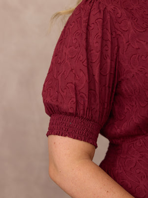 _0003s_0011_C26-Rachel-Puff-Sleeve-Jacquard-Dress-Maroon-Red-DETAIL-02.jpg