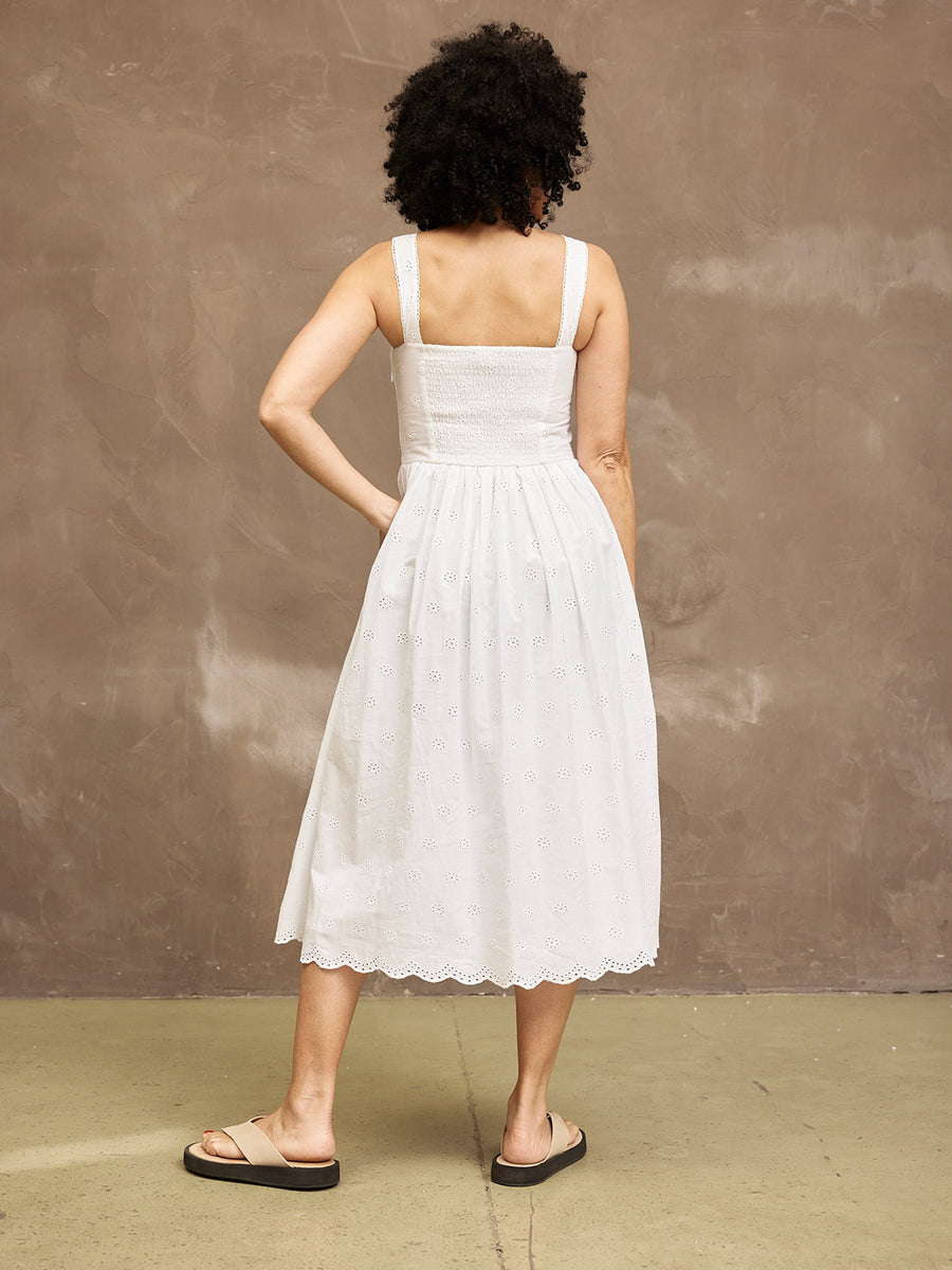 Eloise Broderie Sun Dress