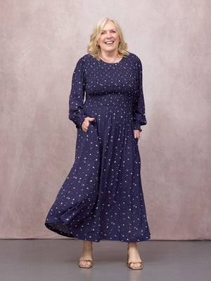 _0004s_0000_C27-Jenny-Shirred-Bodice-Dress-Navy-Ditsy-Star-Print-CUSTOMER-05.jpg