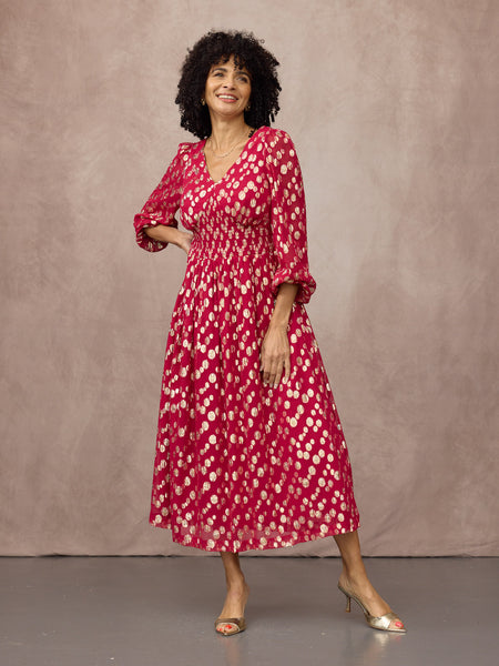 Trish wears size 8 Regular