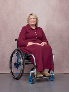 Anita wears size 18 Regular