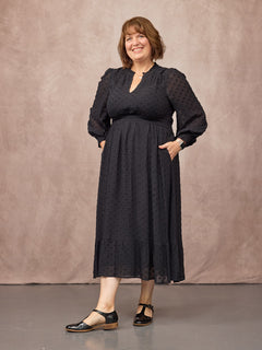 Christine wears size 18 Regular