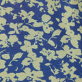 Niya Button Through Blouse - Navy & Green Leaf Print