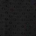 Jane Long Sleeve Georgette Spot Dress - Black