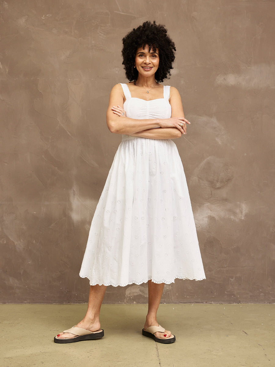 Eloise Broderie Sun Dress