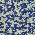 Maddie Long Sleeve Dress - Navy & Green Leaf Print