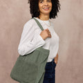 Caro Cord Bag - Green