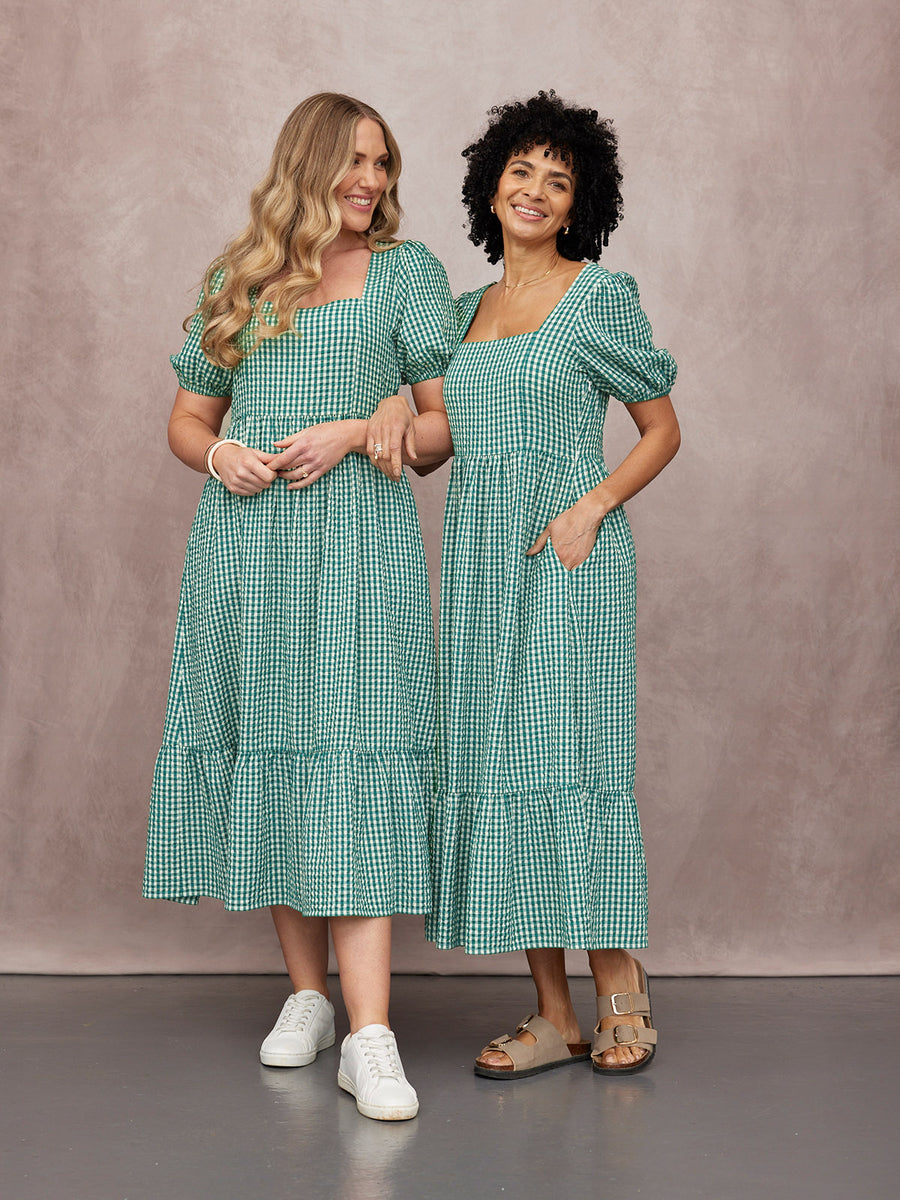 Judy Square Neck Dress