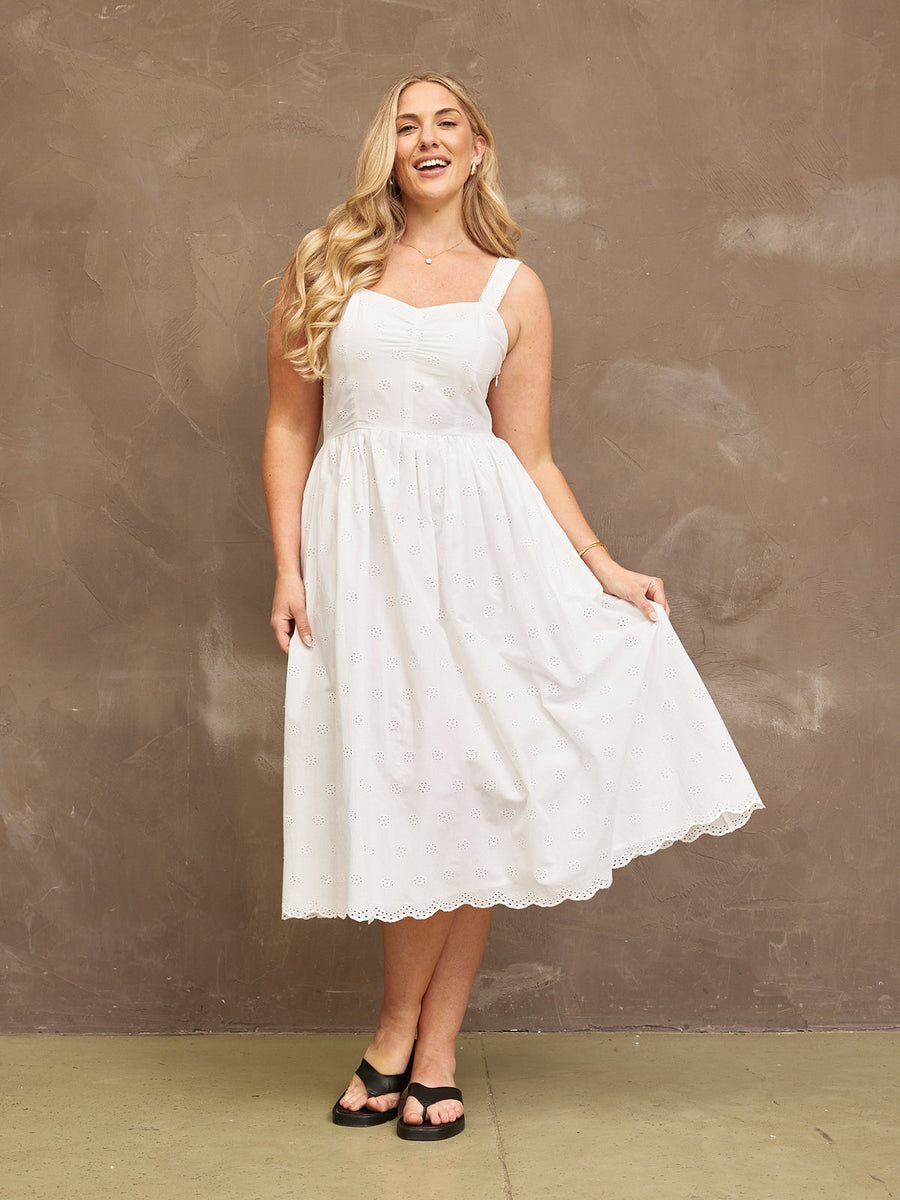 Eloise Broderie Sun Dress