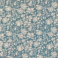 Maddie Long Sleeve V-Neck Dress - Teal Leaf Print