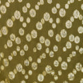 Maddie Angel Sleeve Lurex Dress - Olive Green & Gold