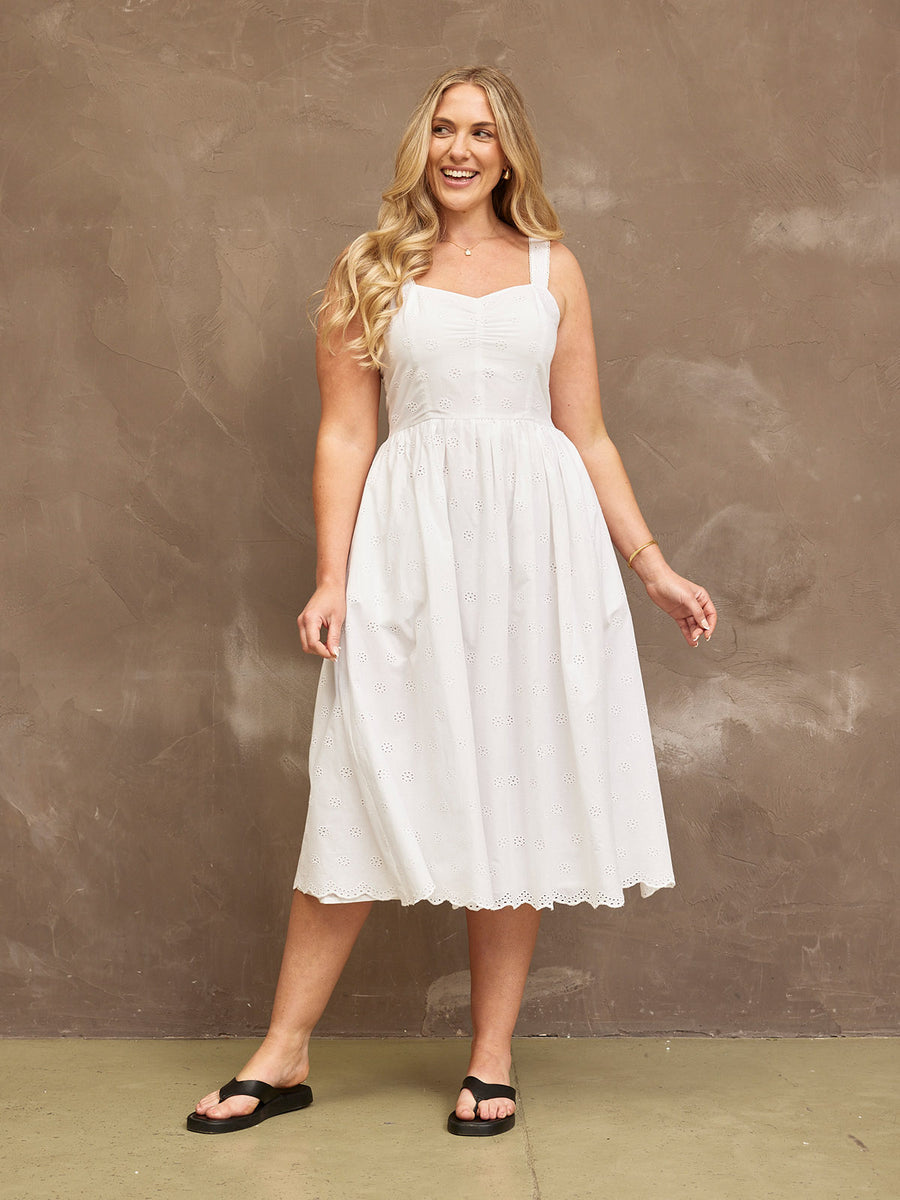 Eloise Broderie Sun Dress