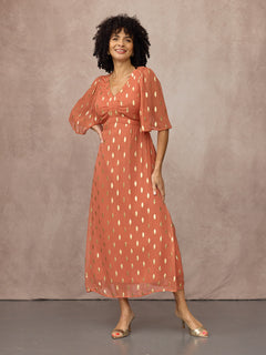 Trish wears size 8 Regular