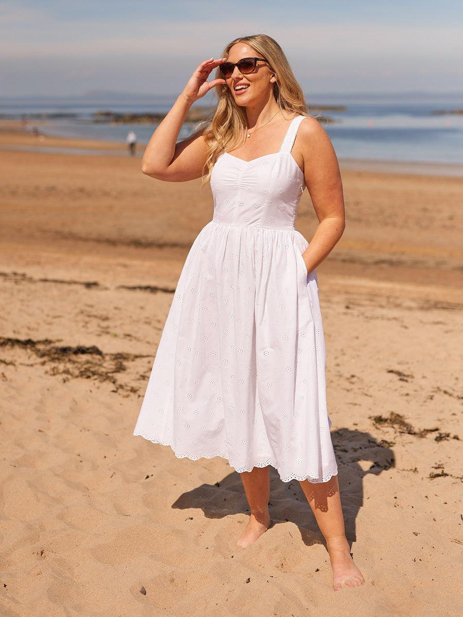 Eloise Broderie Sun Dress