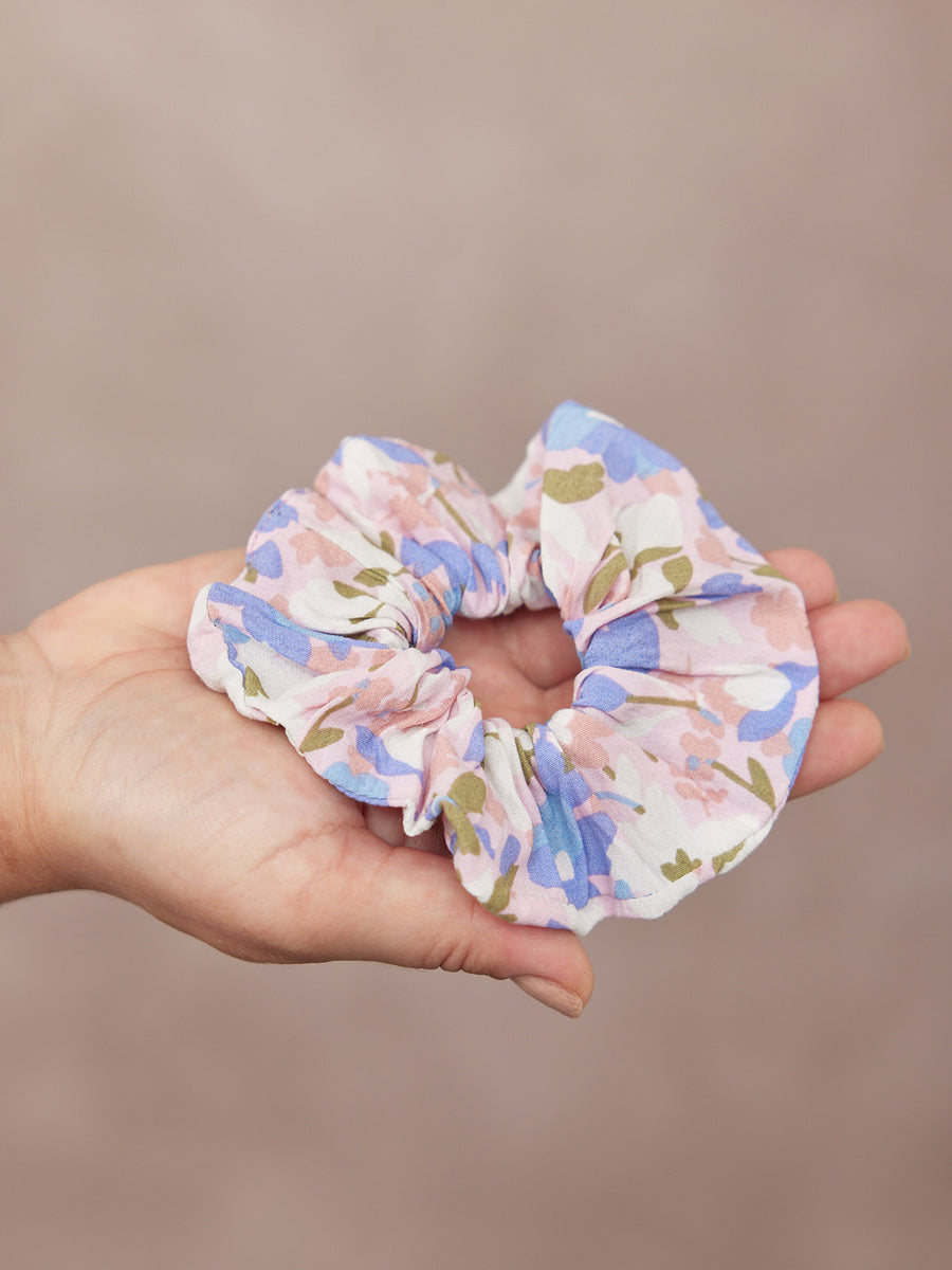 India - Hair Scrunchie - Floral Print