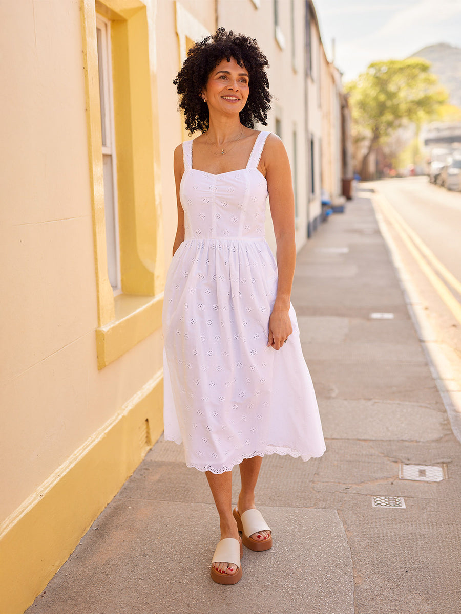 Eloise Broderie Sun Dress