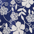 Elaine Embroidered Jacket - Reversible Navy