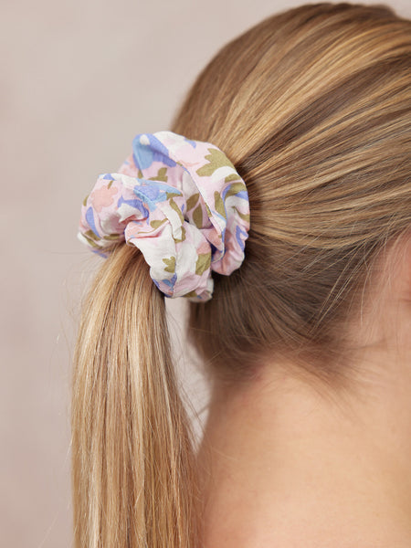 India - Hair Scrunchie - Floral Print