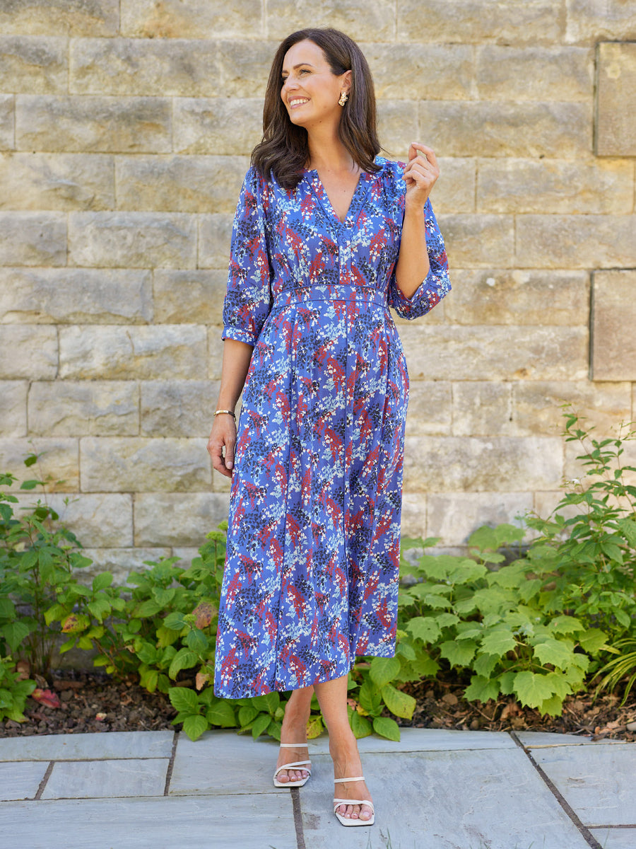 Jackie Contrast Trim Dress