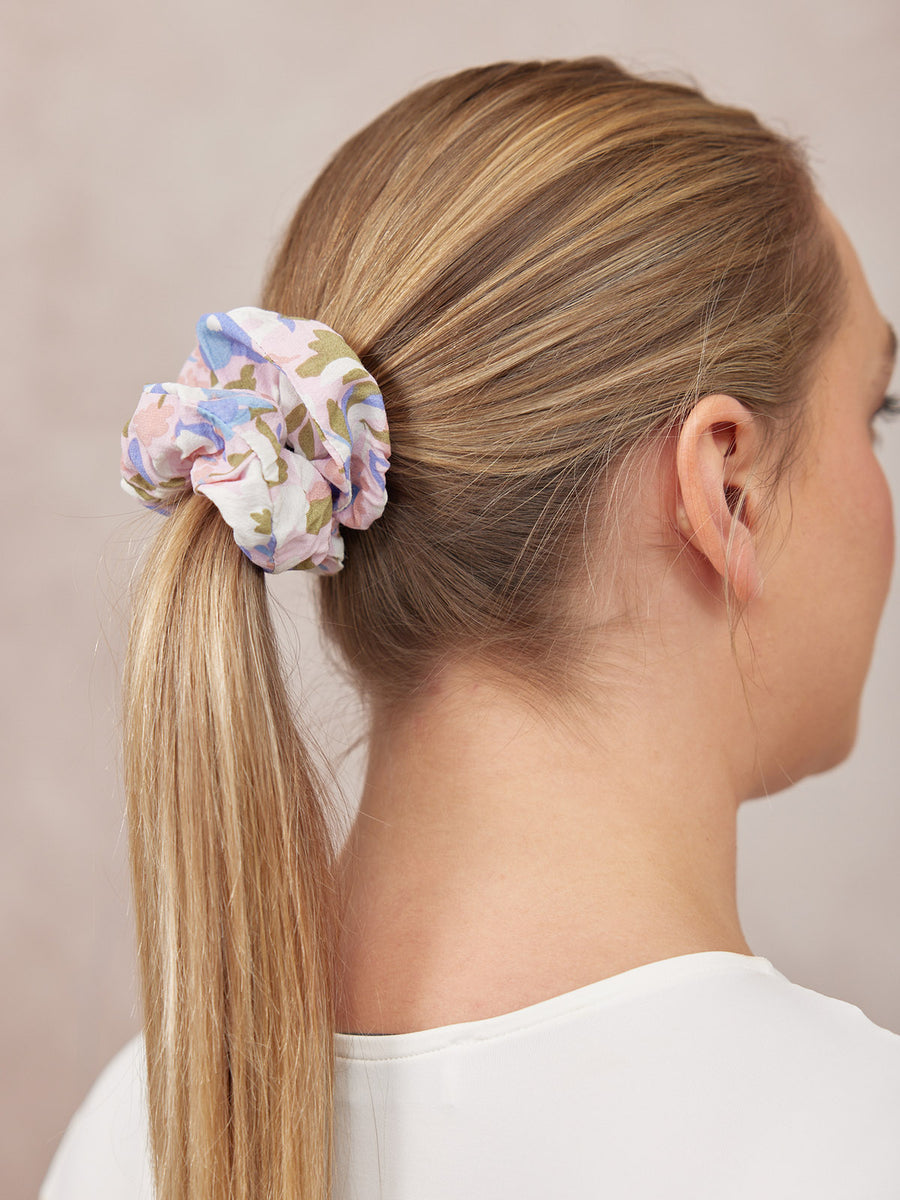 India - Hair Scrunchie - Floral Print