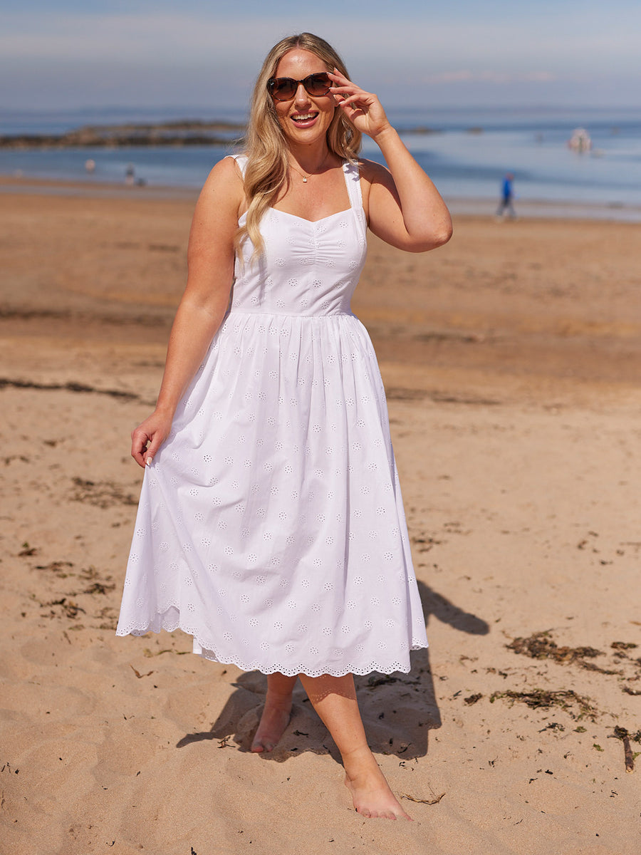 Eloise Broderie Sun Dress