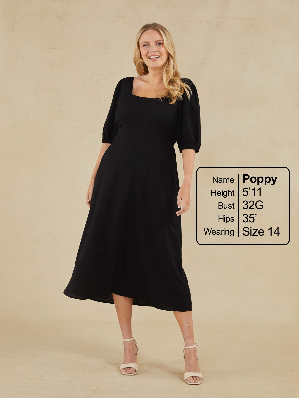 Abby - Square Neck Cut Out Backless Dress - Black This is Unfolded Abby - Square Neck Cut Out Backless Dress - Black This is Unfolded