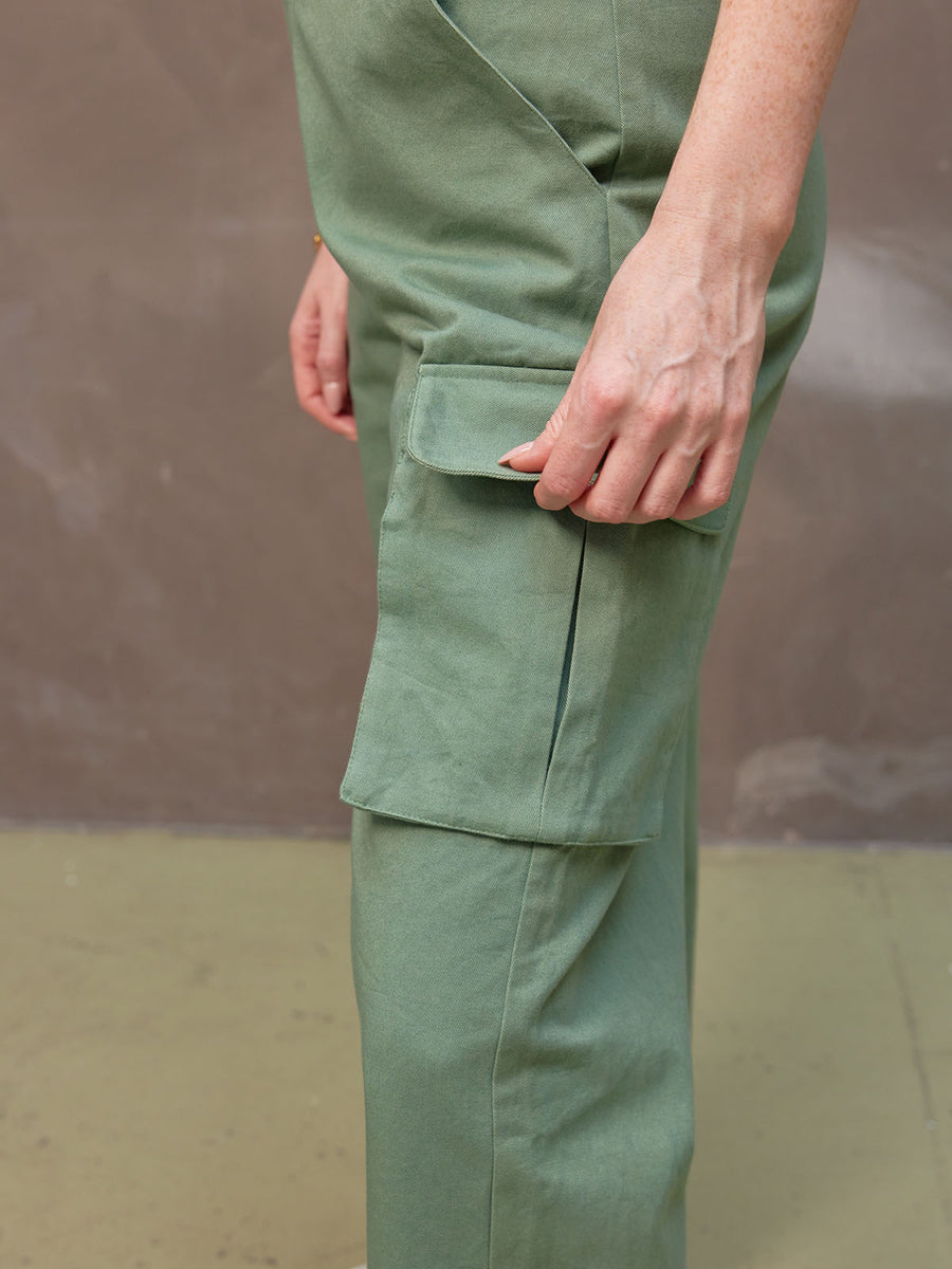 Angela - Cargo Trouser - Khaki - Sample