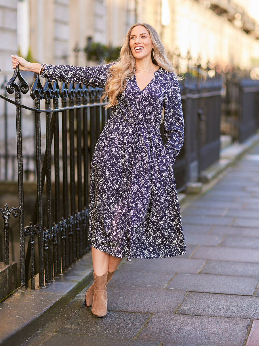 shirt floral dress Ashleigh Shirt Dress