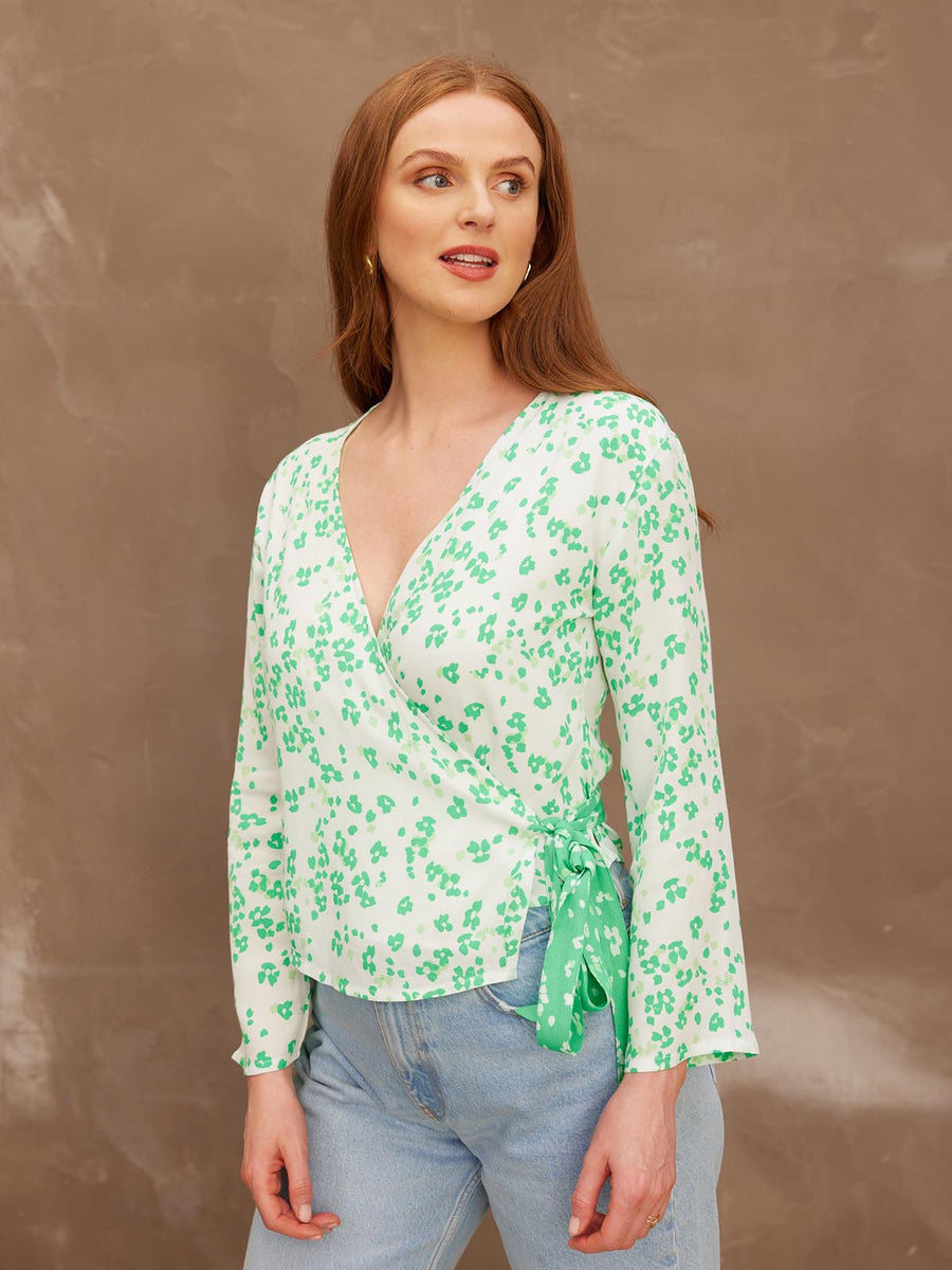 Avalon Wrap Top