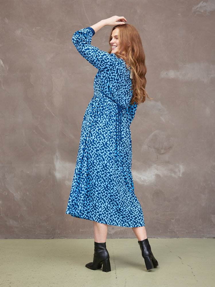 Barbara Geo Print Dress