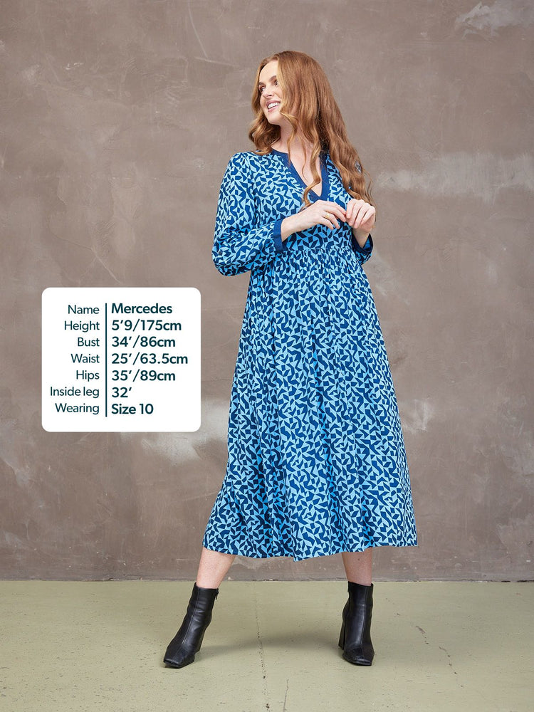 Barbara Geo Print Dress